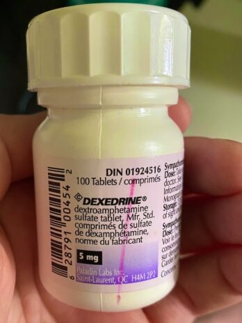 Dexedrine (Dextroamphetamine) 5mg