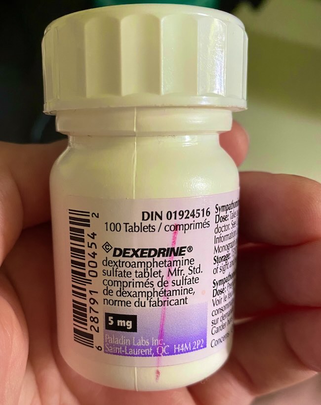 Dexedrine (Dextroamphetamine) 5mg