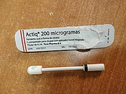 Actiq (Fentanyl Citrate) 400mcg OTFC Lozenges