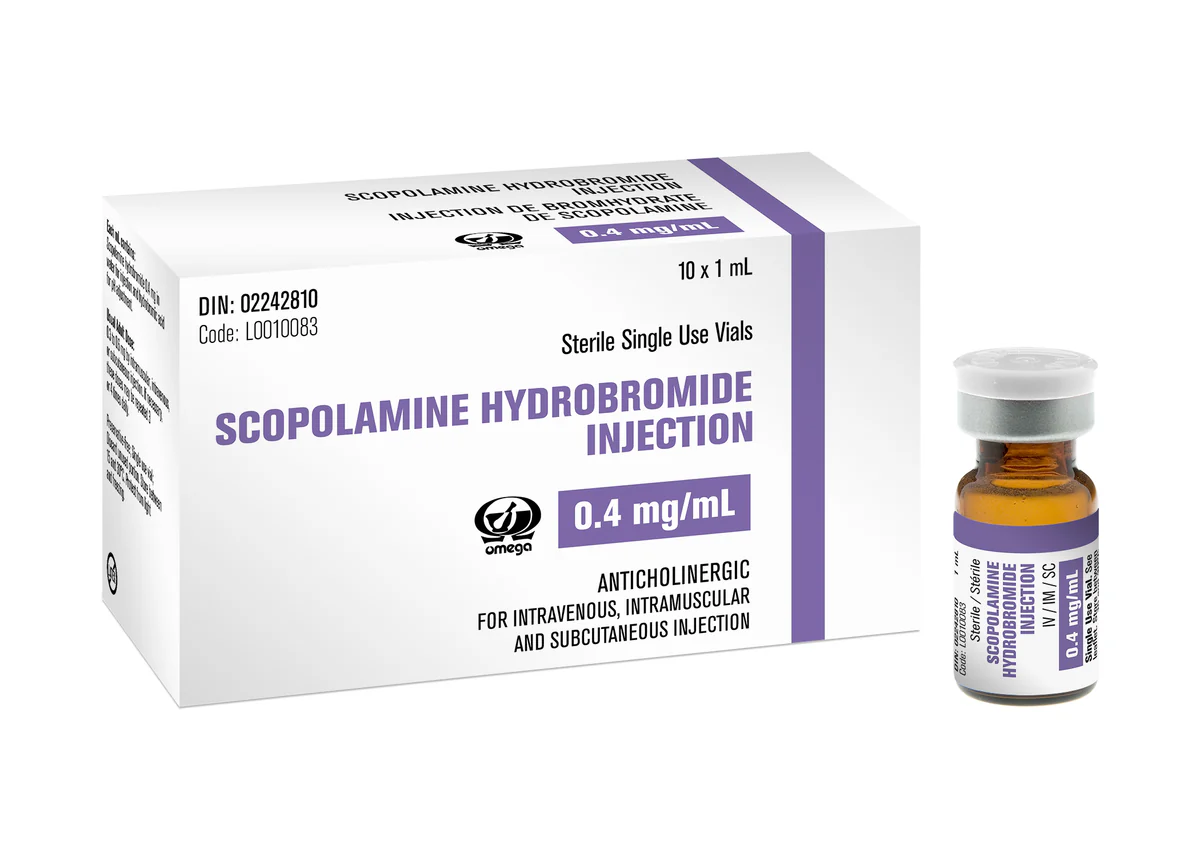 Buy Scopolamine Hydrobromide Injection